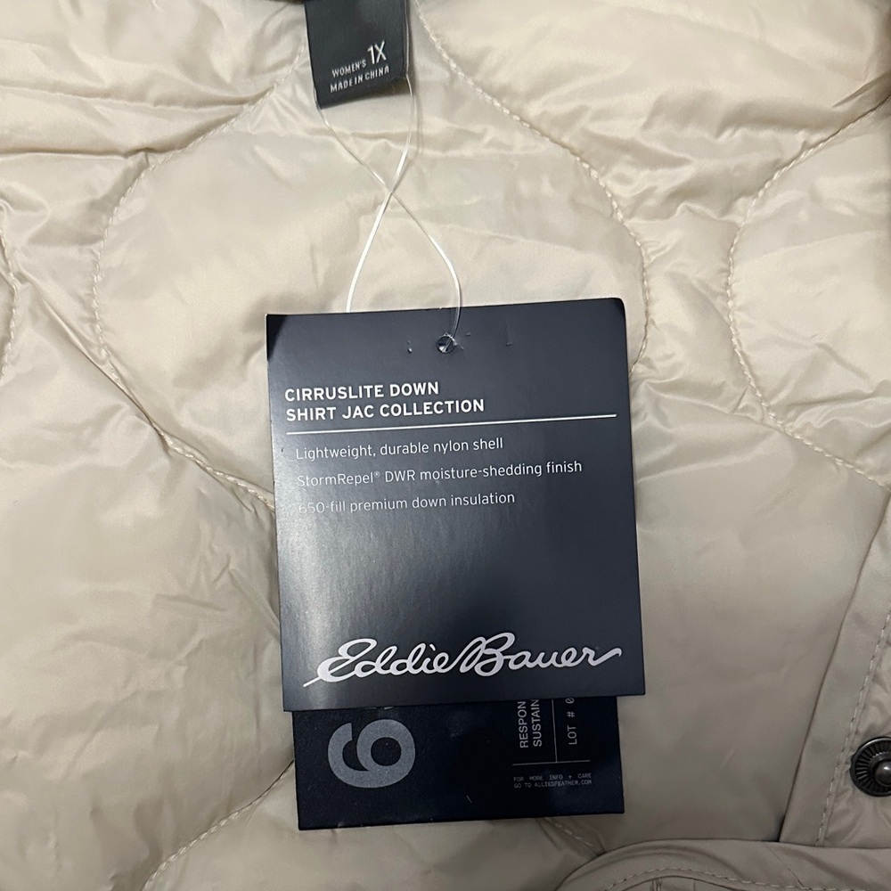 Eddie Bauer Women’s CirrusLite Down Shirt Jac - Picture 4 of 8